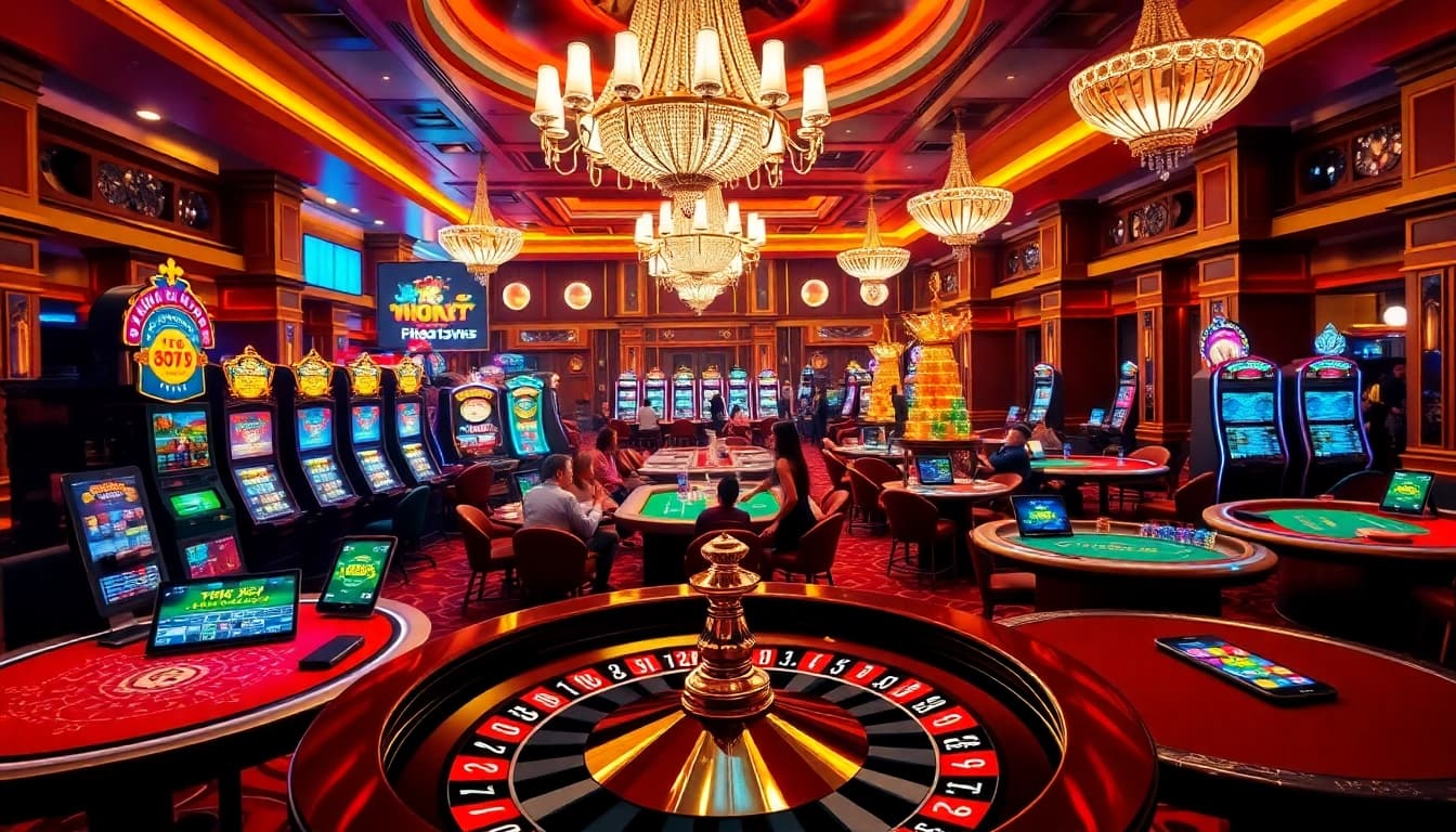 Experience thrilling moments at https://nk88net.com/ with vibrant casino gaming action.
