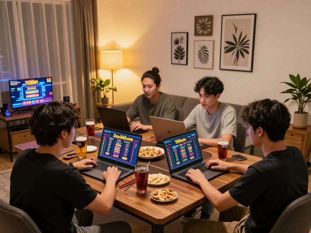 Enjoying competitive gameplay at 789win. com gaming session with friends.