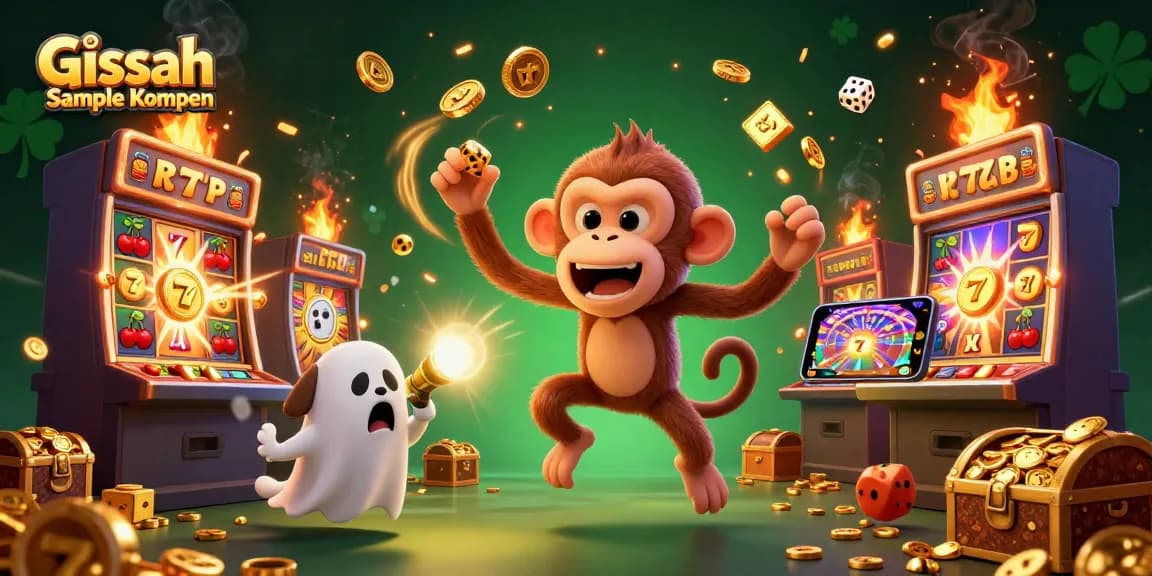 Playfully engaging with Gissah Sample Kopen in a dynamic casino scene full of vibrant excitement.