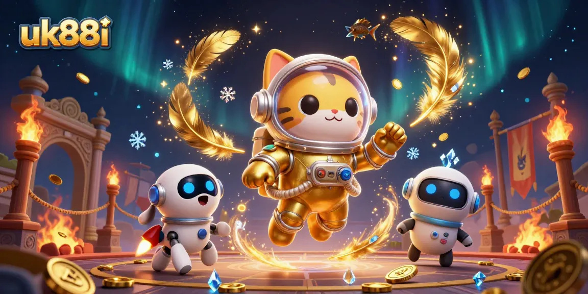 Experience thrilling gameplay variations with uk88i at this fantasy casino illustration.