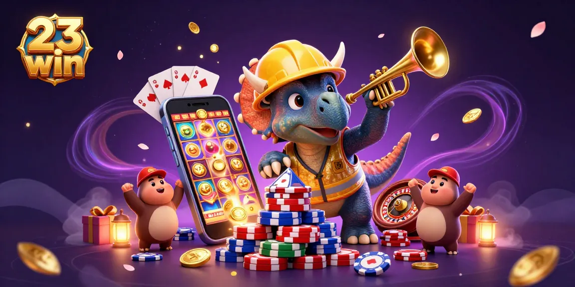 Enjoy the excitement of 23 win with colorful slot games and lively casino celebrations.