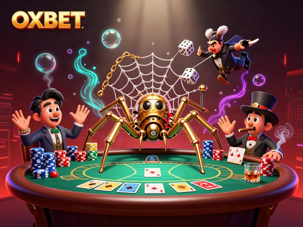 Experience OXBET like never before with vibrant steampunk casino visuals and intriguing gameplay.