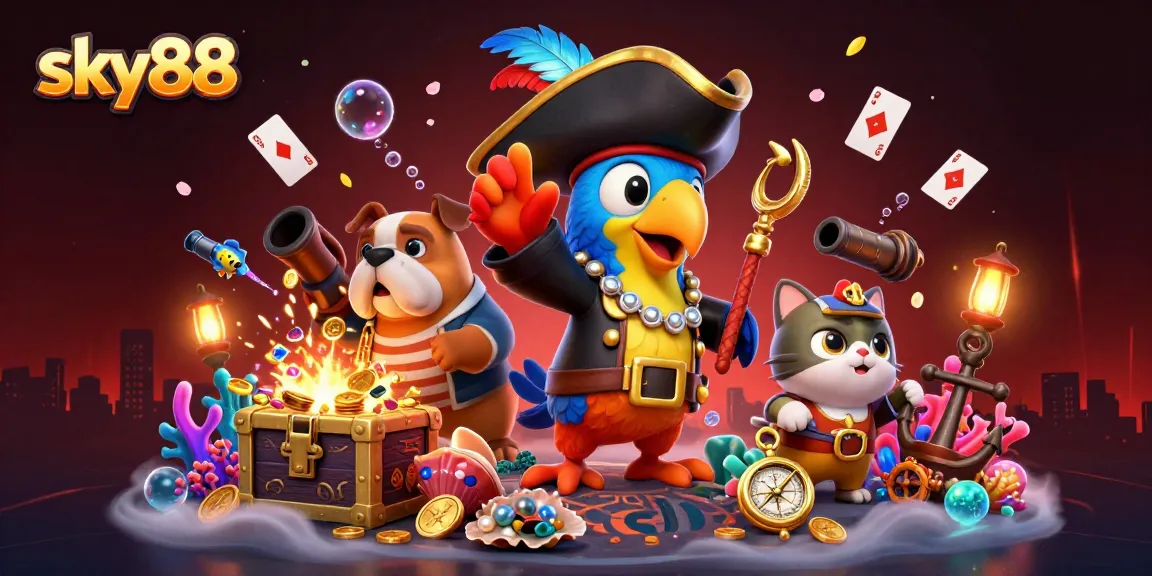 Experience the thrilling adventures at sky88's vibrant casino games and winning opportunities.