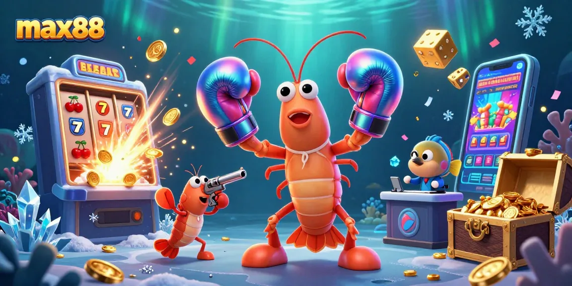 Experience max88's thrilling casino action with vibrant characters, dynamic slot machines, and jackpot excitement.