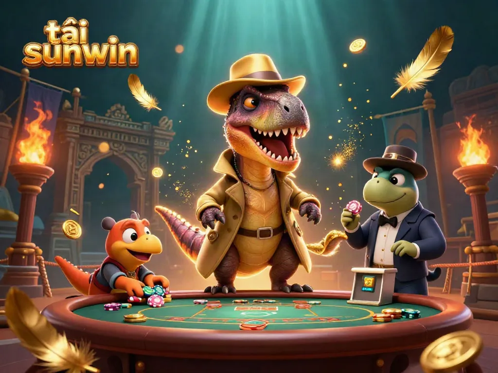 Engage in thrilling gameplay with the tải sunwin app at a lively casino table.