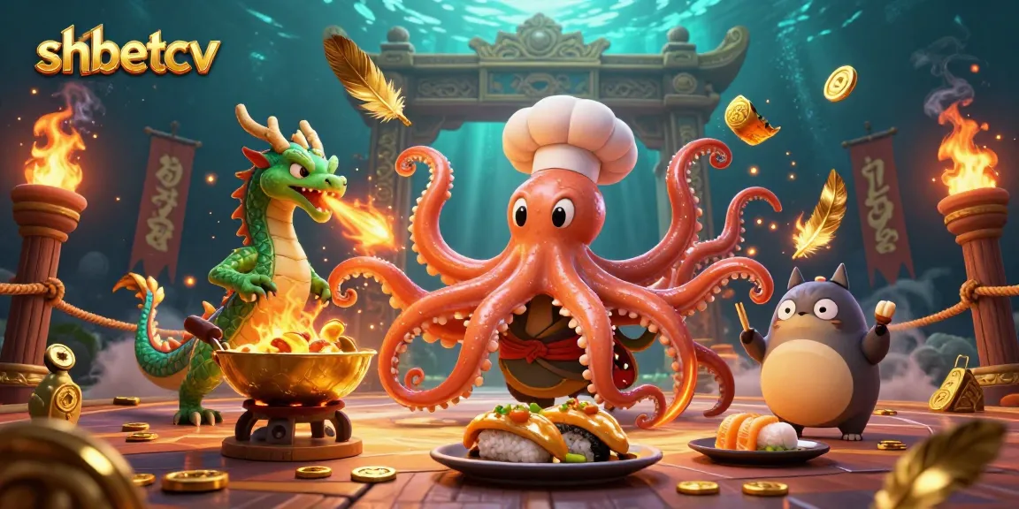 Engage with shbetcv's vibrant online casino world featuring unique characters in action.