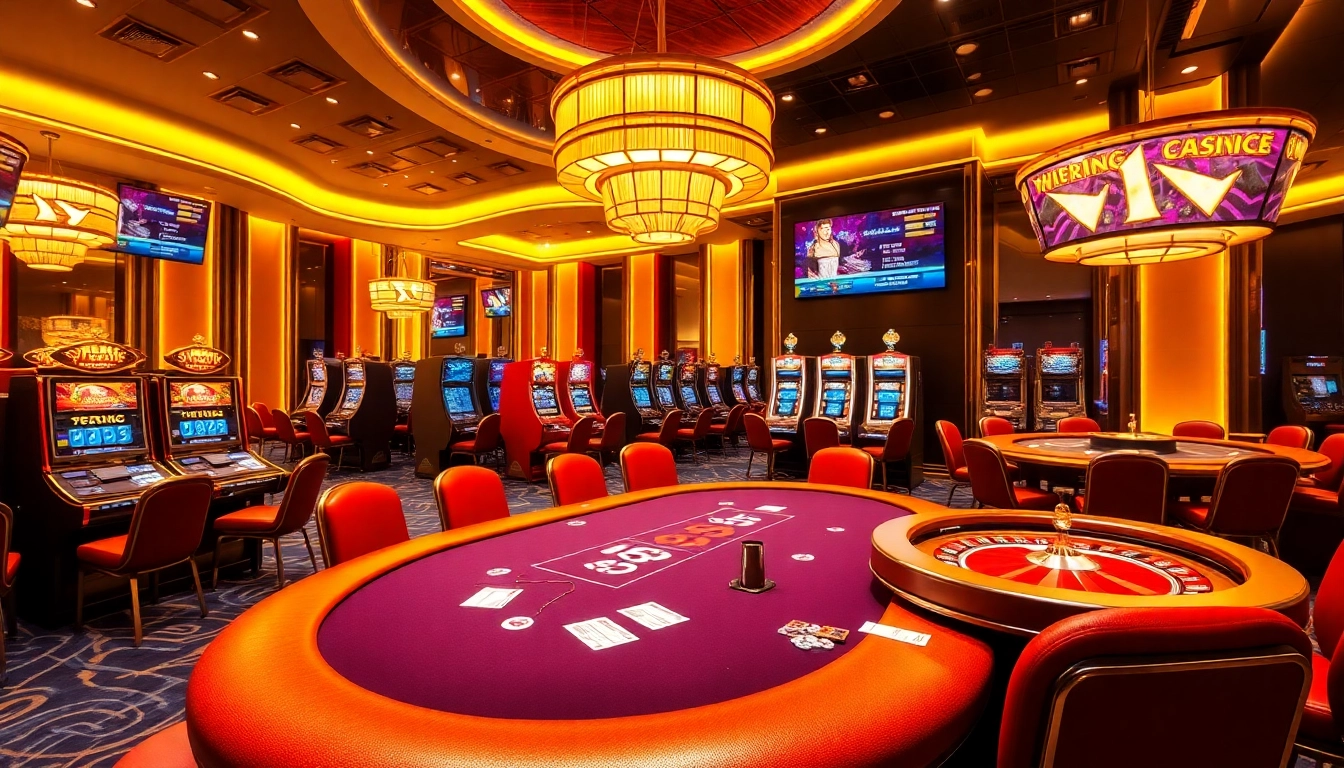 Engaging scene of players at the 79KING poker table in a luxury casino atmosphere.