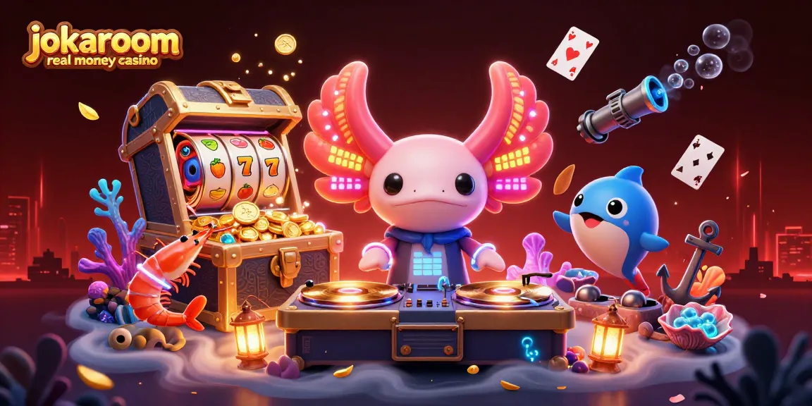 Experience thrilling fun at jokaroom real money casino with colorful characters and dynamic game elements.