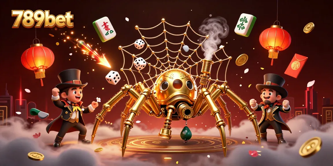 Play exciting casino games at 789bet with a vibrant scene of steampunk elements and engaging action