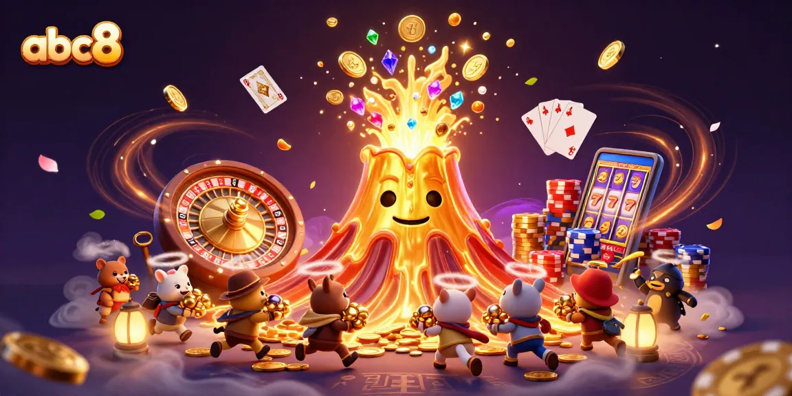 Immerse in the abc8 casino experience with a dynamic eruption of treasures and thrilling gameplay.